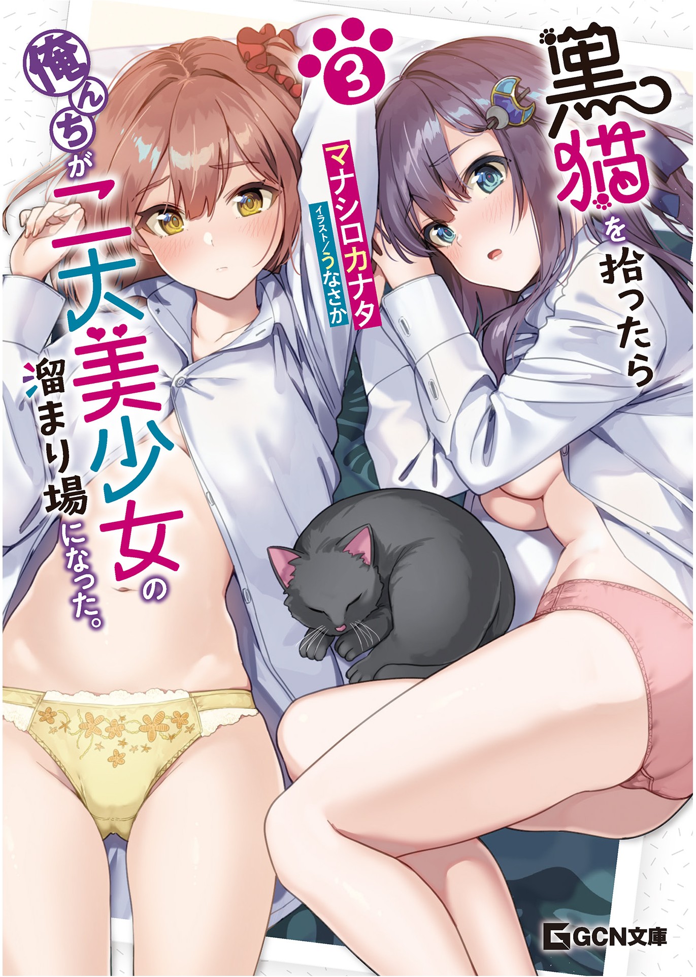 黒猫を拾ったら俺んちが二大美少女の溜まり場になった。3 cover