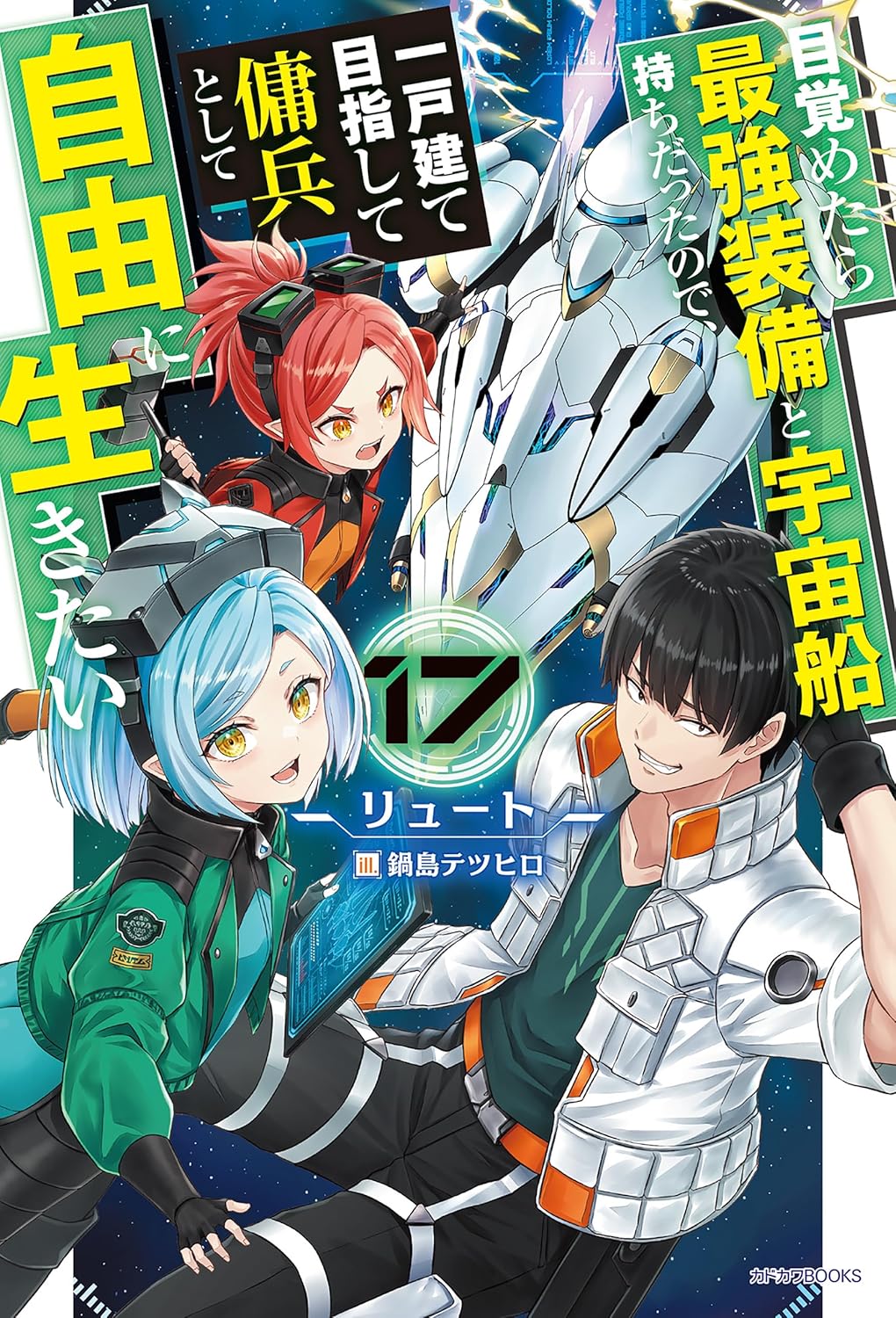 目覚めたら最強装備と宇宙船持ちだったので、一戸建て目指して傭兵として自由に生きたい 17 cover